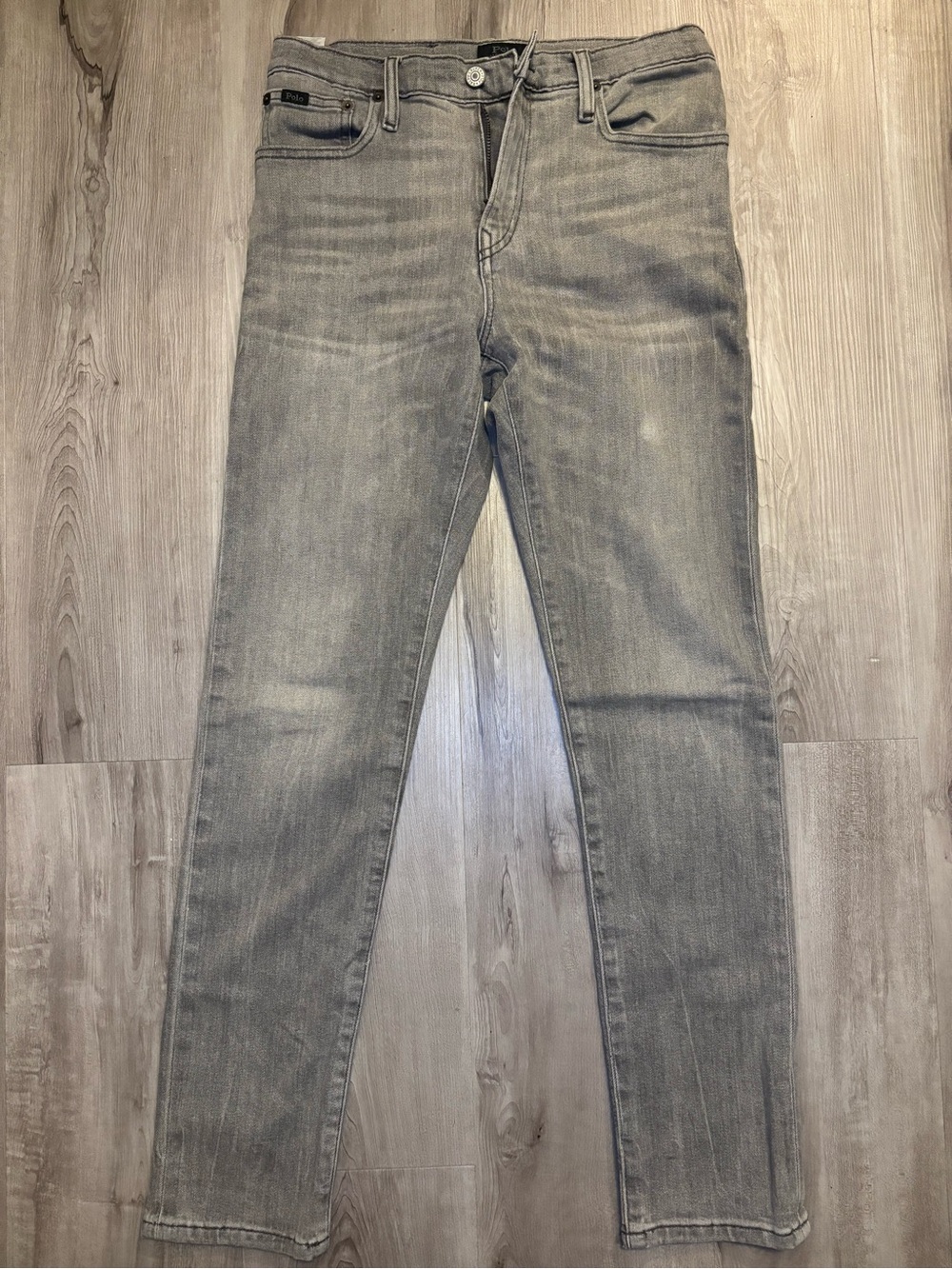 Polo by Ralph Lauren Women’s Light Gray Skinny Jeans